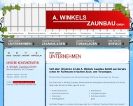 Website A. Winkels Zaunbau