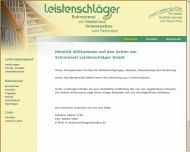 Bild Schreinerei Leistenschlger GmbH