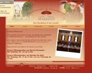 Website Landhotel & Steakhaus Mareens
