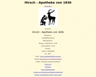 Bild Hirsch-Apotheke von 1836