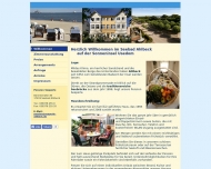 im Seebad Ahlbeck auf der Sonneninsel Usedom - Willkommen