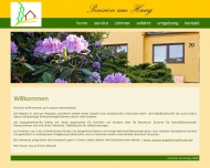 Pension am Hang, Stahnsdorf, Inh. Hoffmann, Pension nahe glegen Berlin und Potsdam Willkommen