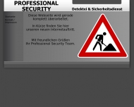 Bild PROFESSIONAL SECURITY