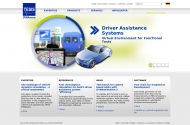 Website TESIS DYNAware Technische Simulation Dynamischer Systeme
