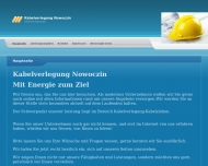 Website kabelverlegung kabeltechnik