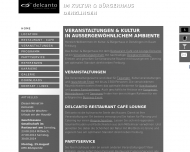 Website Delcanto - Restaurant-Catering-Services