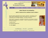 Website Iris Lippert Wohnberatung ... ungewöhnlich persönlich !