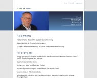 Bild Frank Ritzrow, Freiberuflicher Dozent fr Englisch-Sprachtraining