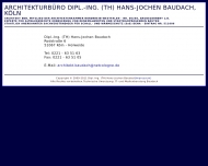 Bild Architekturbro Dipl.-Ing. (TH) Hans-Jochen Baudach