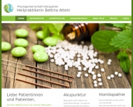 Website Atteln, Bettina - Praxis f�r Akupunktur und Hom�opathie