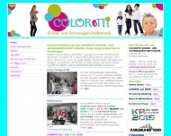 Website Coloretti Kindermode und Schwangerschaftsmode