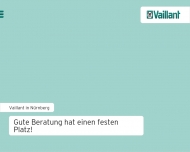 Website Vaillant Kundenforum Nürnberg