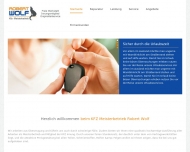 Website KFZ Meisterbetrieb Robert Wolf