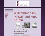 Website M-Nail Studio