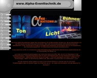 Bild Alpha-Eventtechnik