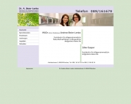 Bild Allgemeinrztin MUDr. (Univ.Preburg) Andrea Beier-Lenko