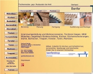 Website Benfer-Tischlerei