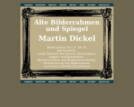 Bild Alte Bilderrahmen Martin Dickel
