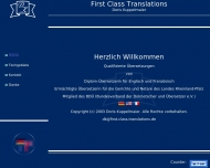 Bild First Class Translations - Beglaubigte bersetzungen Englisch, Franzsisch, Deutsch