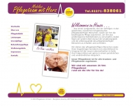 Website Pflegeteam mit Herz