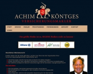 Website 1A - VERSICHERUNGSMAKLER - ACHIM KÖNTGES