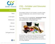 Bild CSS Schilder und Gravuren