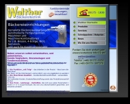 Website WALTHER Bäckereitechnik