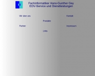 Bild Fachinformatiker Hans-Gunther Gey EDV-Service und Dienstleistungen