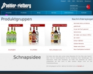 Website Paehler-Rietberg Markenspirituosen