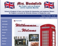 Bild Mrs. Bondsfield  #  School of English #  bersetzungen, Sprachreisen und Shop