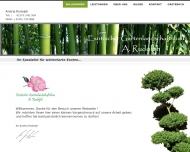 Website Exotischer Gartenlandschaftsbau A. Rudolph