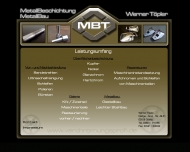 Bild MBT, Metallbeschichtung & Metallbau Tpler