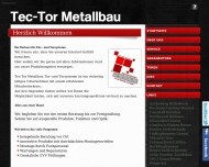 Bild Tec-Tor Metallbau Inh.Michael Kster