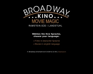 Bild Broadway Entertainment GmbH & Co. KG Kino-Programmansage deutsch
