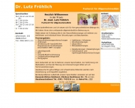 Bild Dr. Lutz Frhlich