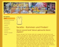 Bild facette - second hand