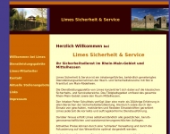 Website Limes Sicherheit & Service