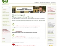 Website Peilicke Telefontraining