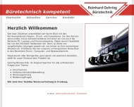 Website Reinhard Gehring Bürotechnik