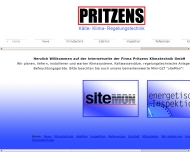 Website Pritzens Klimatechnik