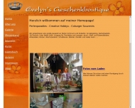Website Geschenkboutique...Evelyne von König