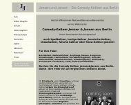 Website Jensen & Jansen- Comedy Kellner