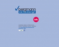 Website von Bergmann Werbedesign