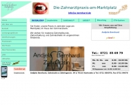 Bild Andjela Bernhard Zahnrztin, Die Zahnarztpraxis am Marktplatz