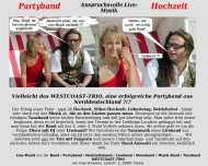 Bild Tanzband Westcoast-Trio