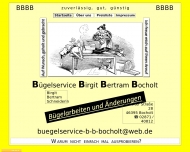 Website Bügelservice Birgit Bertram Bocholt