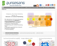 Bild Aufgesang Inbound Online Marketing