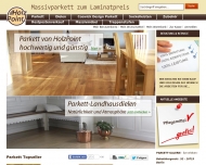 Website Holzpoint - Parkett & Dielen