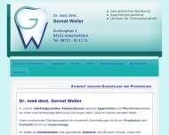 Bild Dr. med. dent. Gernot Weller