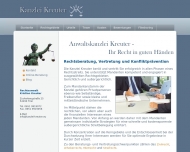 Website Rechtsanwalt Kristian Kreuter